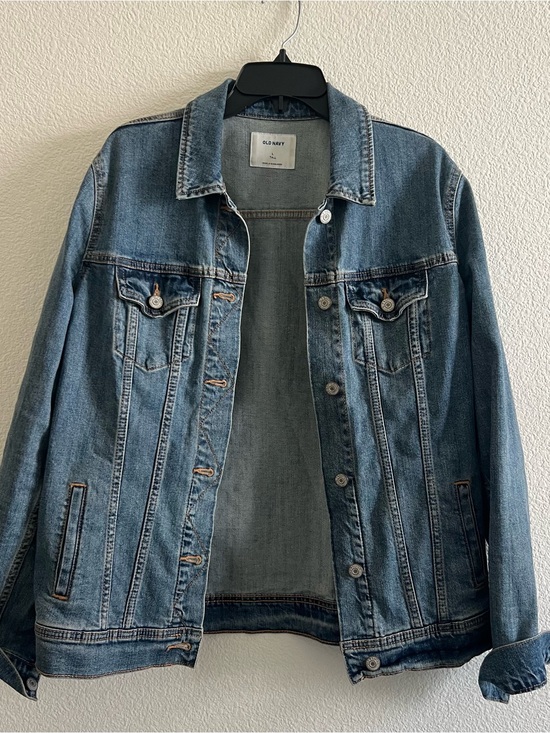 Old Navy Jackets & Blazers - Old Navy Medium Blue Denim Jacket TALL